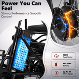 轻便折叠两座电动三轮车,BK品牌,适合城市通勤的轻巧电动代步工具。