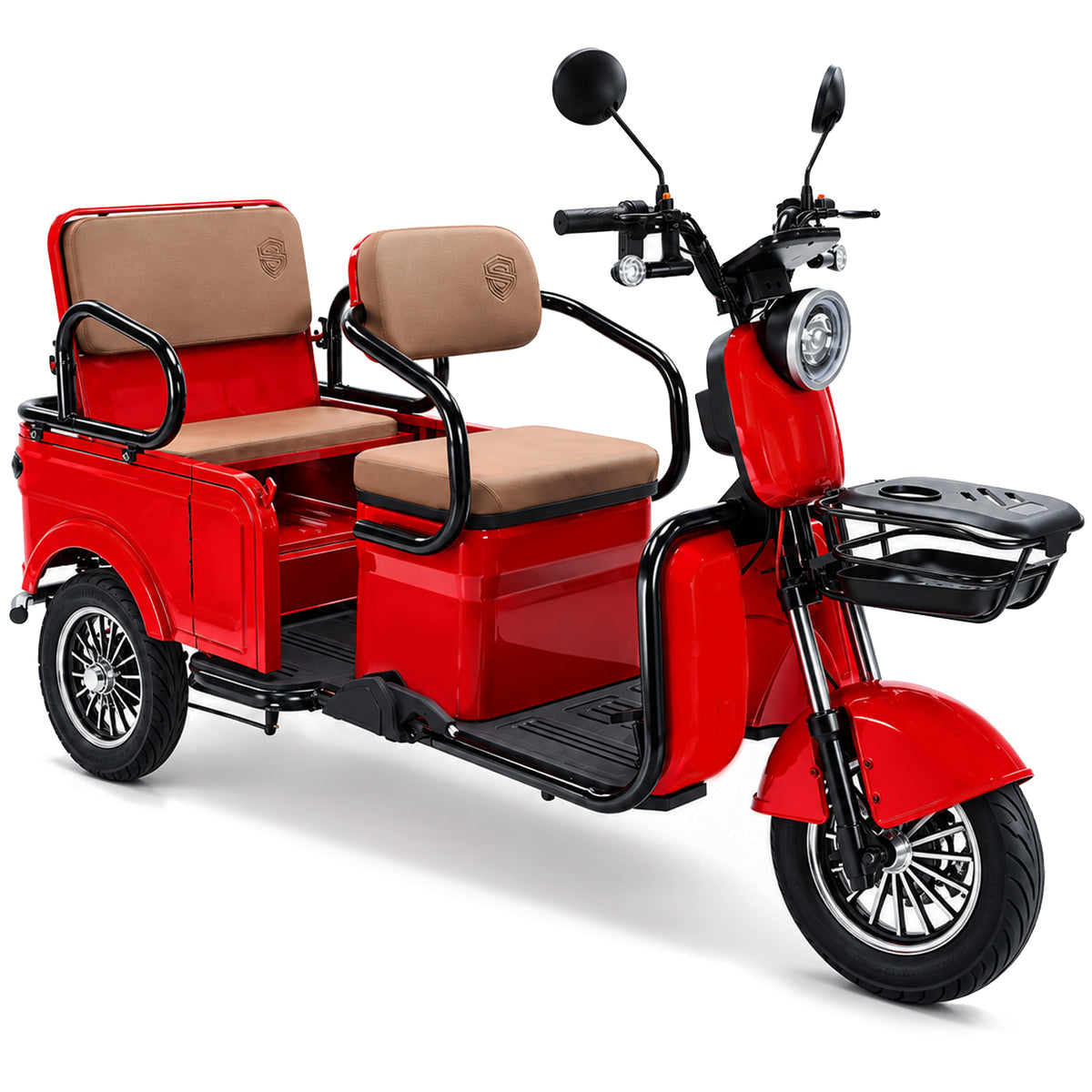 Easingo T09 两座电动三轮车，1200W电机，60V 20Ah电池，美版车型