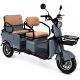 Easingo T09双座电动三轮车，1200W电机，60V 20Ah电池，美版配置